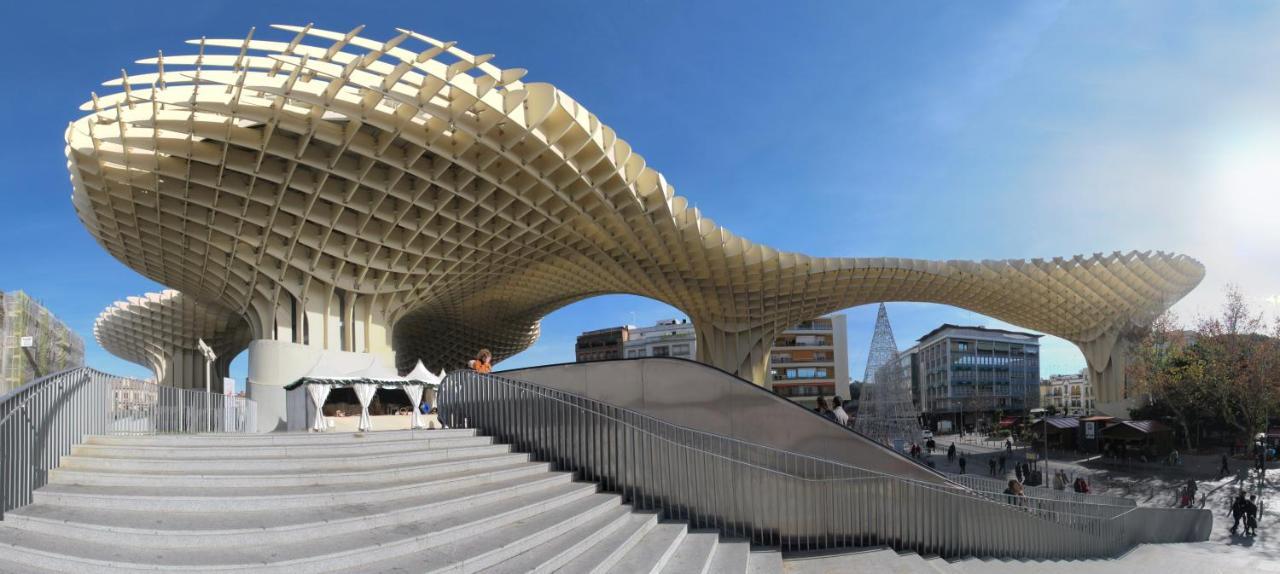 Azahar Metropol Parasol, Parking Gratis Para Coches Medianos 세비야 외부 사진